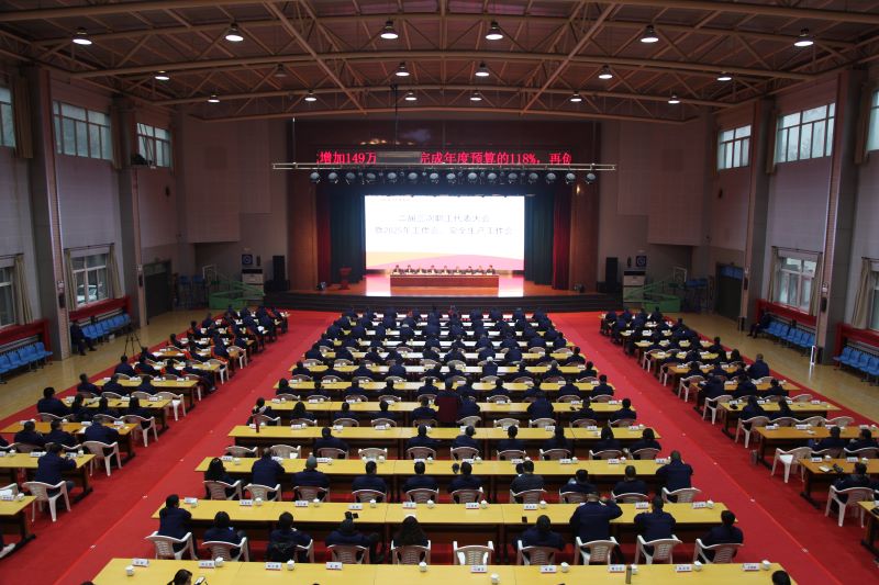 渭河發(fā)電召開(kāi)二屆三次職工代表大會(huì)暨2025年工作會(huì)、安全生產(chǎn)工作會(huì)